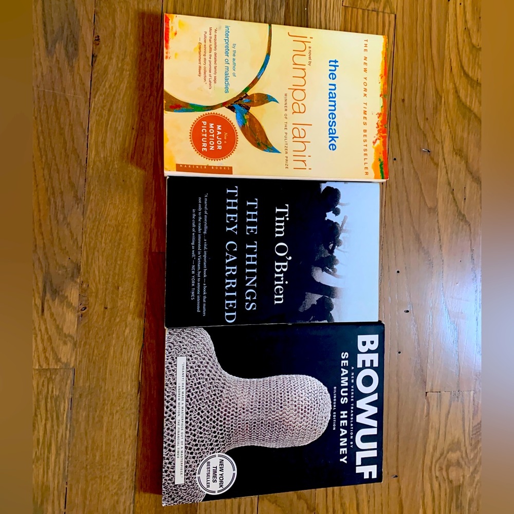 Eight dollars for three books